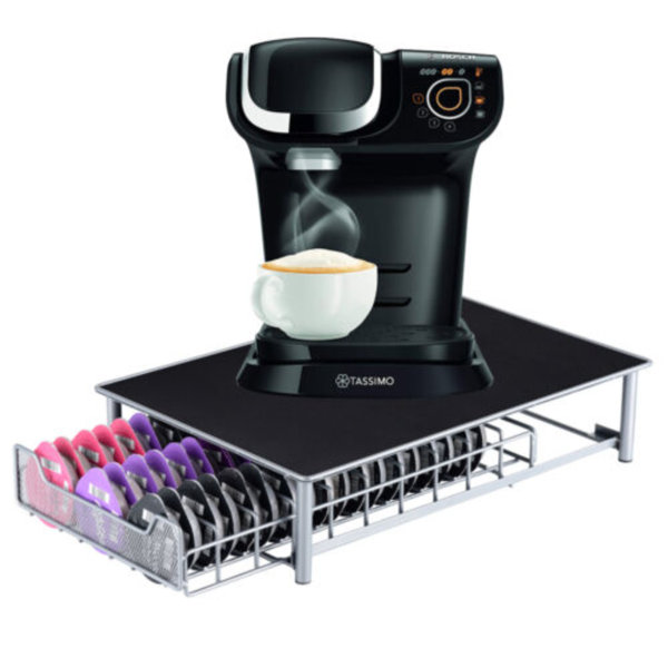 Denny International 60 POD TASSIMO COFFEE CAPSULE RACK HOLDER DISPENSER